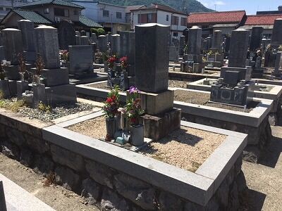 高田墓地にてお墓じまい