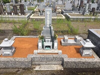 草押さえ工事