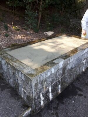 桜井墓地にてお墓じまい