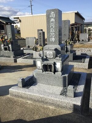 お墓の建替え工事