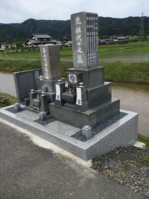 お墓のリフォーム工事
