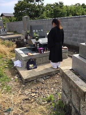 南濃町にてお墓開き
