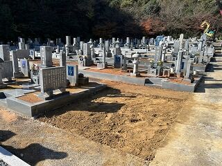 真正寺霊苑にてお墓じまい