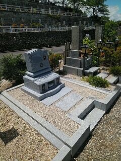 墓石建立工事（完成）