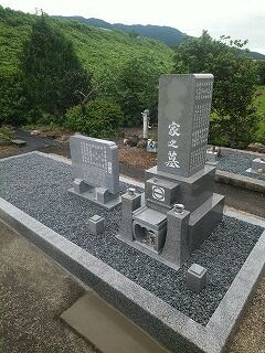 墓石再建工事