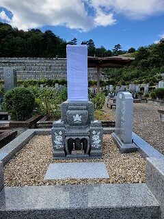 圓満寺霊苑にてお墓開き