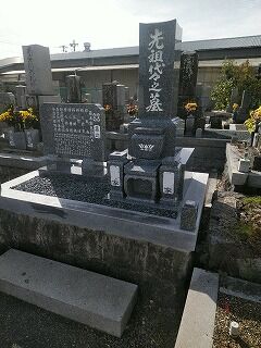 墓石工事　完成