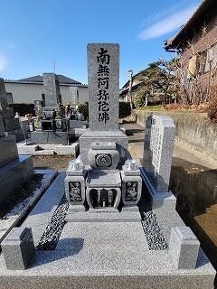 お墓の移設と建て替え工事