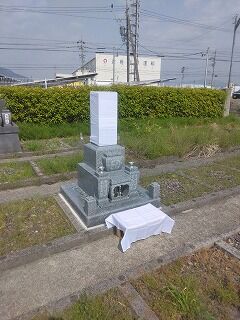 お墓開き