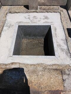 墓石再建工事（海津市）