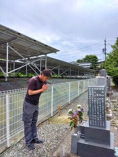 墓石　傾倒補修　（養老町）
