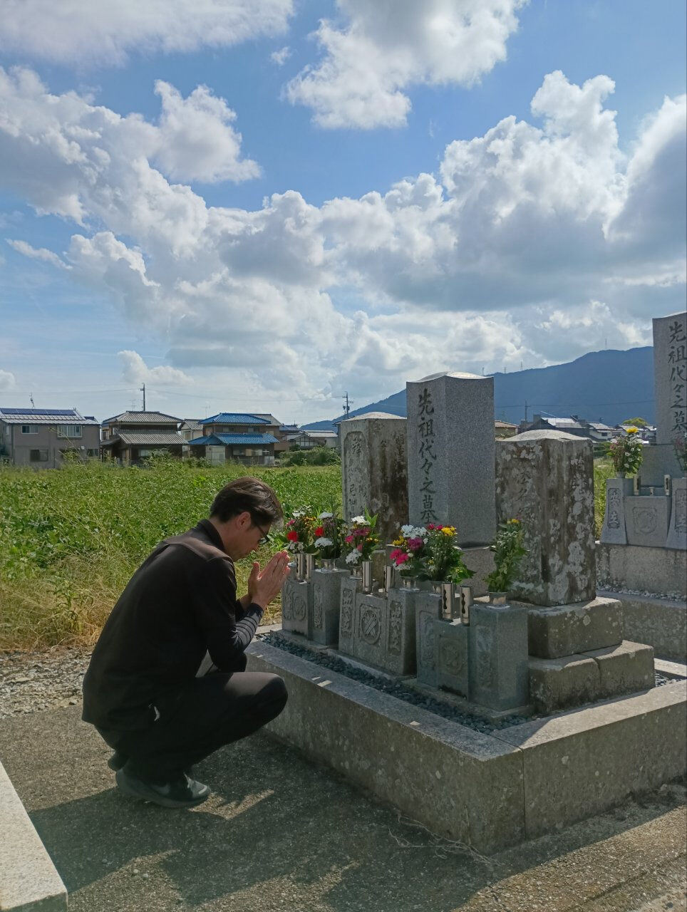 ～墓石再建工事～