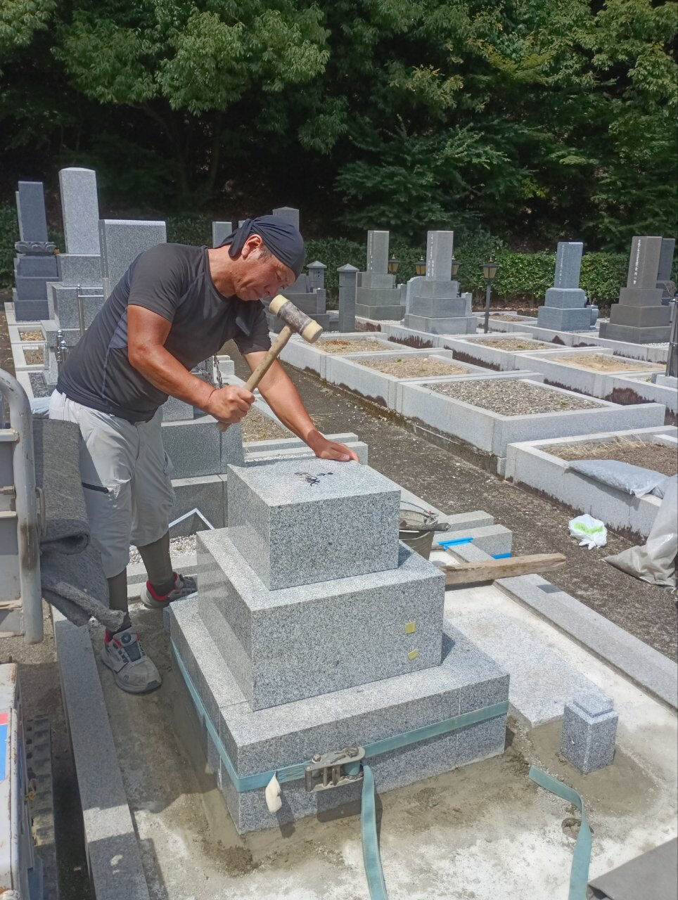 移設工事も大詰めです