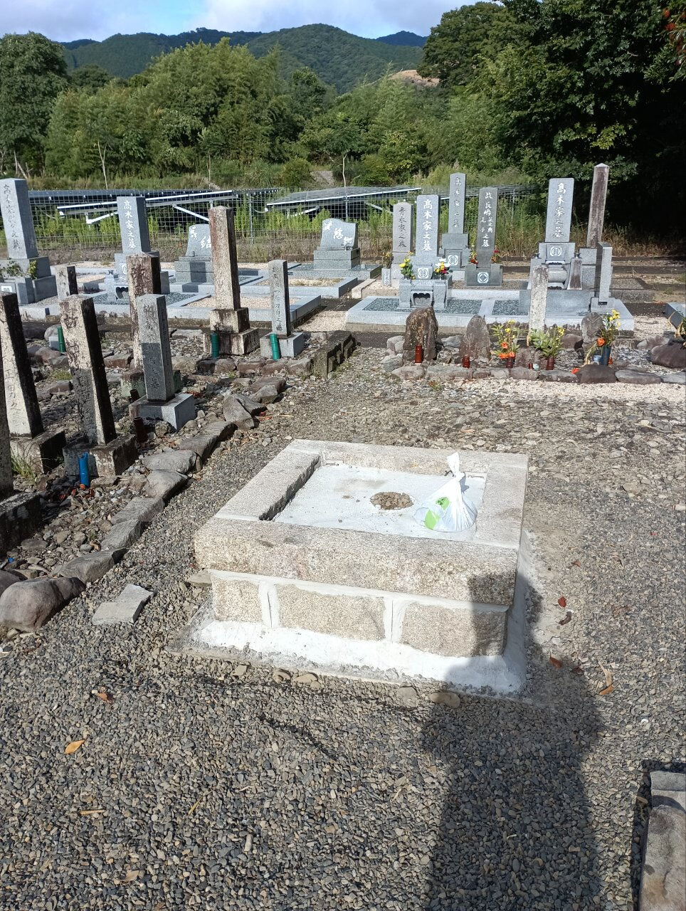 ③石碑の移設再建工事