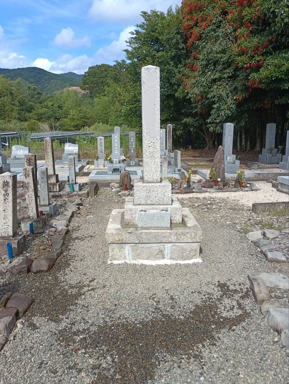 ③石碑の移設再建工事