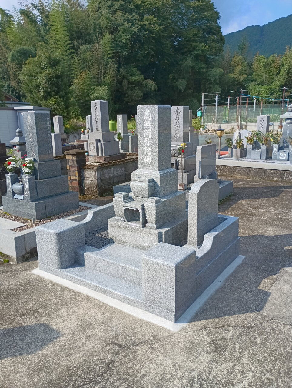 新設墓石工事③