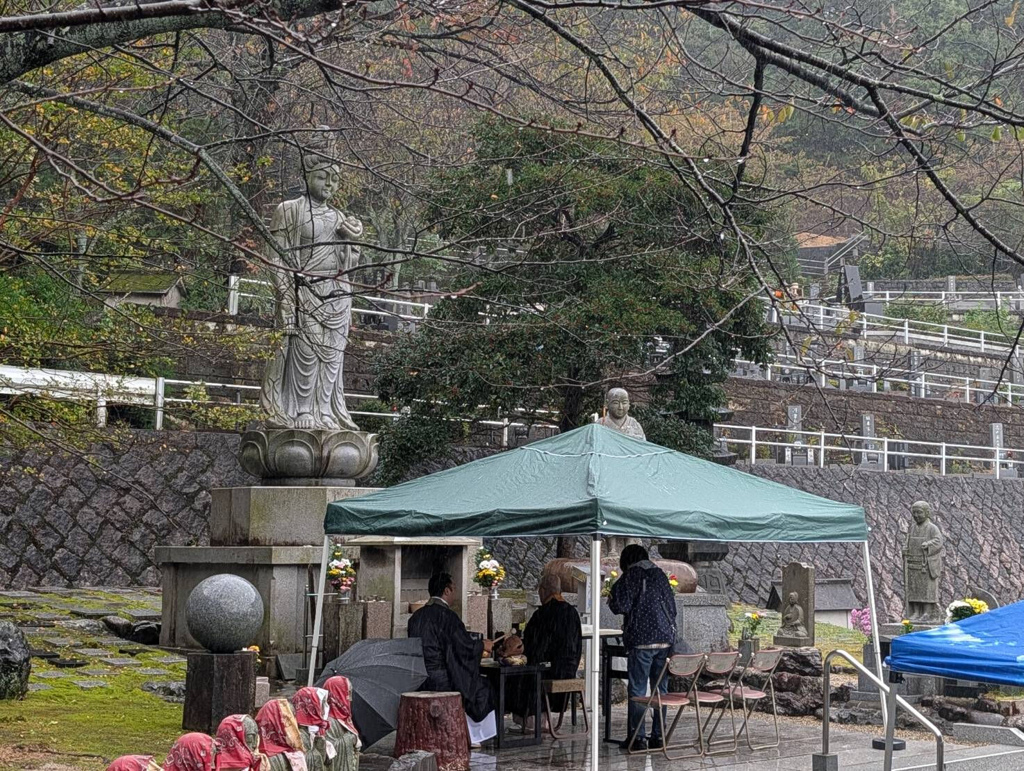 昨日、圓満寺霊苑にて合同法要を開催いたしました