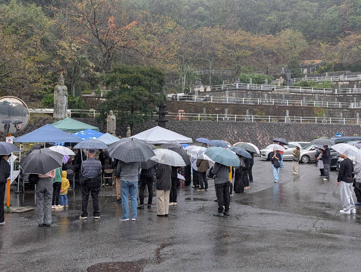 昨日、圓満寺霊苑にて合同法要を開催いたしました