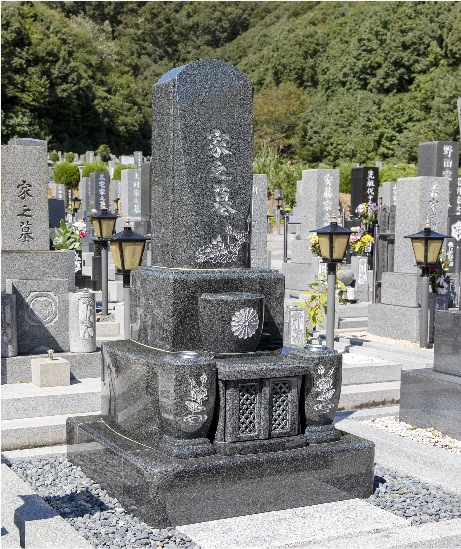 洋型・オリジナルデザイン墓石9