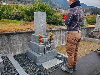 南濃町にてお墓じまい