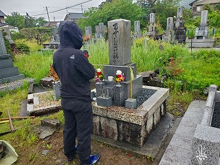 南濃町にてお墓じまい